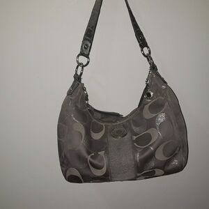 Gray Coach Women's Shoulder Bag